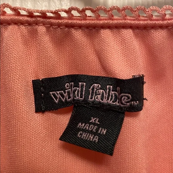 Wild Fable Floral Peach Maxi Skirt…size XL - Picture 3 of 4